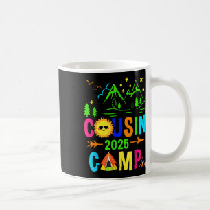 Cousin Camp 2025 Camping Lagerfeuer Sommerferien  Kaffeetasse