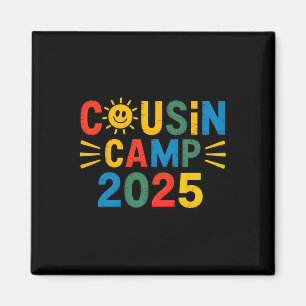 Cousin Camp 2025 Camping-Lagerfeuerliebhaber Somme Magnet