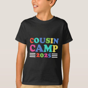 Cousin Camp 2025 Lustiges Sommer-Camping-Familie T-Shirt
