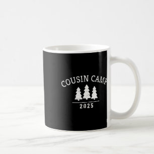 Cousin Camp 2025 Minimalistischer Baum Kunstwerk S Kaffeetasse