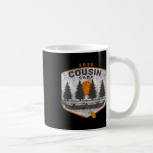 Cousin Camp 2025 Vintage-Canoe-Art Sommer Familien Kaffeetasse