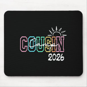 Cousin-Camp 2026 Sommerferien am Strand Familie Mousepad