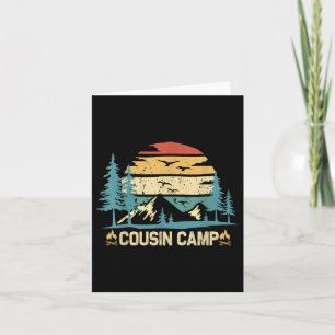 Cousin Camp Friends Sommerfamilie Camping Urlaub Karte