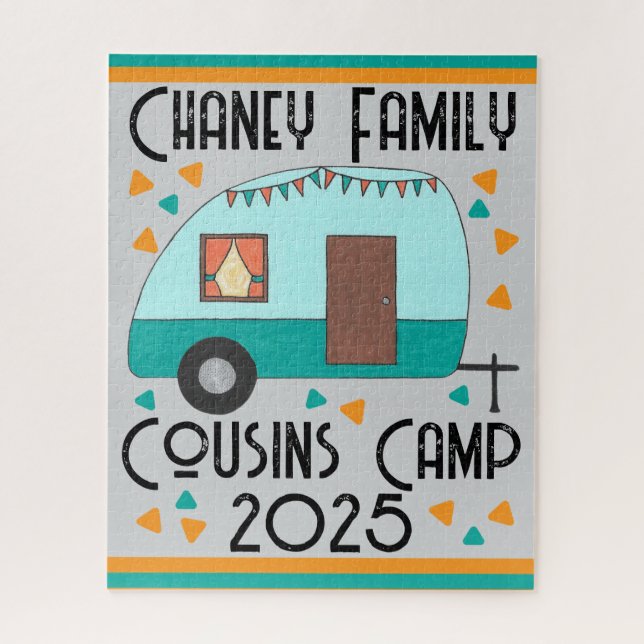 Cousin Camp Retro Camper (Vertikal)