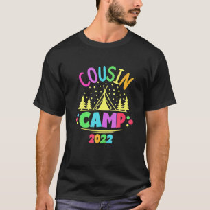 Cousin Camp S 2022 Camping Sommerferien T-Shirt
