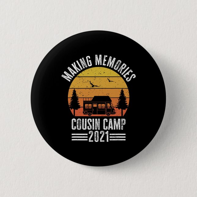Cousin-Camp-Sommerferien mit Cousins  Button (Vorderseite)