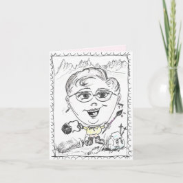 Cousin Cartoon Karte