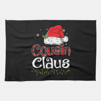 Cousin Claus Weihnachten Weihnachtsfamilie Matchin Geschirrtuch