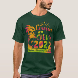 Cousin Crew 2022 Gefärbte Krawatte Familie Erinner T-Shirt