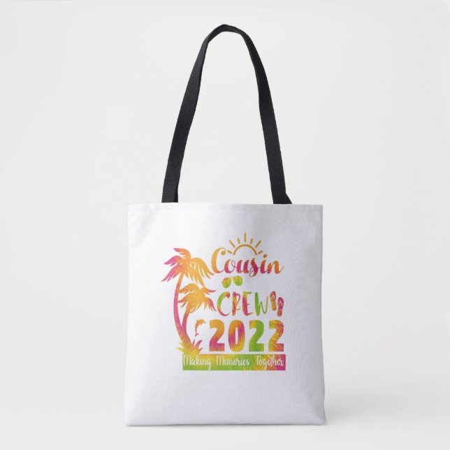 Cousin Crew 2022 Gefärbte Krawatte Tasche (Vorderseite)