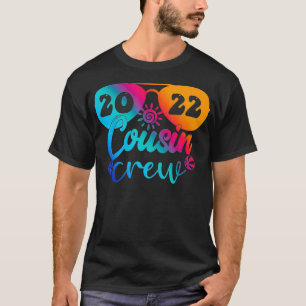 Cousin Crew 2022 Sommerferien Beach Matching Fa T-Shirt