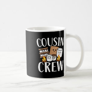 Cousin Crew 2024 Camping-Ausflug Smore Lagerfeuer  Kaffeetasse