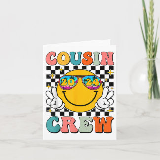 Cousin Crew 2024 Familienurlaub Sommerferien Stran Karte