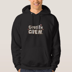 Cousin Crew 2024 Glückwunsch 4. Juli Für Jungen Mä Hoodie