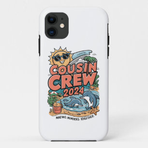 Cousin-Crew 2024 Sommerferien Strand Familientrip Case-Mate iPhone Hülle