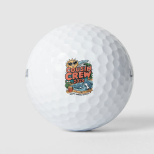 Cousin-Crew 2024 Sommerferien Strand Familienurlau Golfball