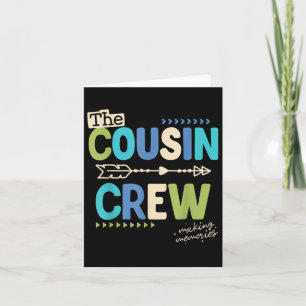Cousin Crew 2025 Erinnerungen Familienurlaub C Karte