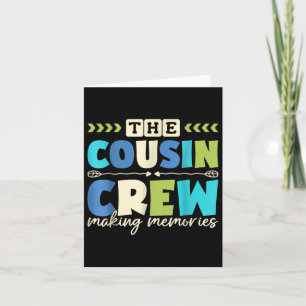 Cousin Crew 2025 Erinnerungen Familienurlaub C Karte