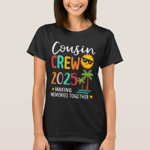 Cousin Crew 2025 Erinnerungen Sommerferien T-Shirt