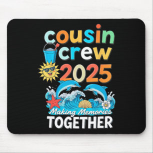Cousin Crew 2025 Familientrips Passende Sommerferi Mousepad