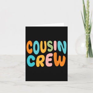 Cousin Crew 2025 Kindermädchen Todd Karte