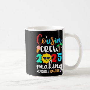 Cousin Crew 2025 Sommerferien Beach Familienausflu Kaffeetasse