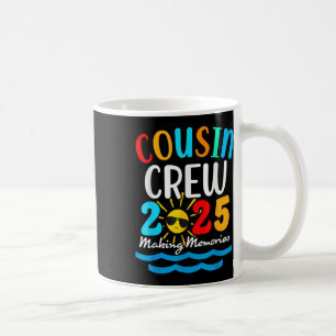 Cousin Crew 2025 Sommerferien Beach Familienausflu Kaffeetasse