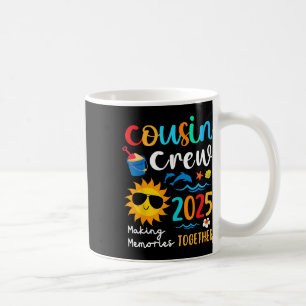 Cousin Crew 2025 Sommerferien Beach Familienausflu Kaffeetasse