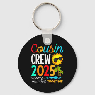 Cousin Crew 2025 Sommerferien Beach Familienausflu Schlüsselanhänger