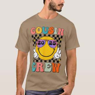 Cousin Crew 2025 Sommerferien Beach Family T-Shirt