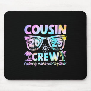 Cousin Crew 2025 Sommerferien Strand Familienreise Mousepad