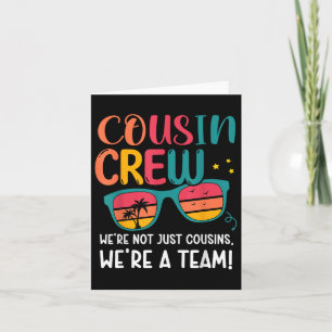 Cousin Crew 2025 Wiedersehen Making Erinnerungen M Karte