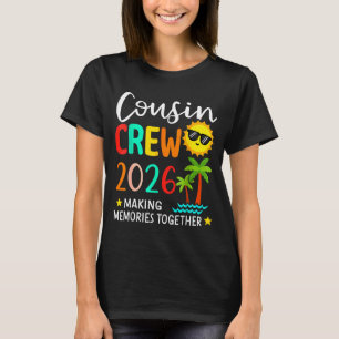 Cousin-Crew 2026 Erinnerungen an den Sommer Famili T-Shirt