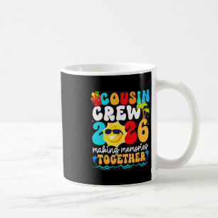 Cousin Crew 2026 Sommerferien Strand Familienurlau Kaffeetasse