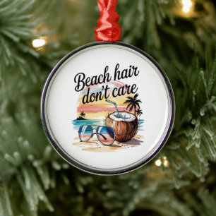 Cousin-Crew 2026 Sommerferien Strand Ornament Aus Metall
