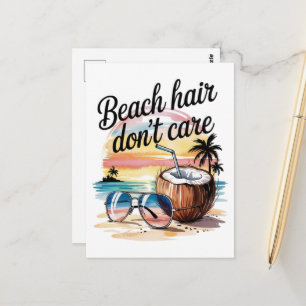 Cousin-Crew 2026 Sommerferien Strand Postkarte