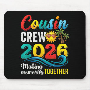 Cousin-Crew 2026 Sommerferien Strandfamilienreise Mousepad