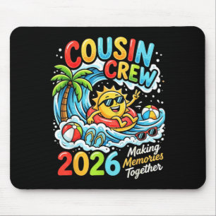 Cousin Crew 2026 Urlaub Sommer Erinnerungen passen Mousepad