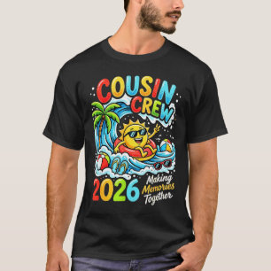 Cousin-Crew 2026 Urlaub Sommer Erinnerungen passen T-Shirt
