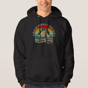 Cousin Crew 2030 Sommerferien Camping Crew Cam Hoodie
