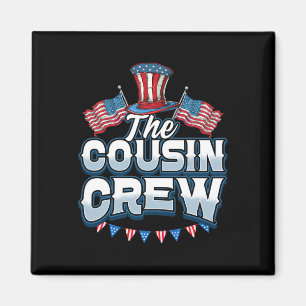 Cousin Crew 4. Juli FamilienMatching Group Cous Magnet