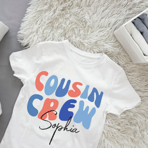 Cousin Crew 4. Juli Familientreffen passend  T-Shirt