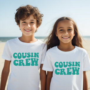 Cousin Crew   Aquamarin Matching Family Kids Unise T-Shirt