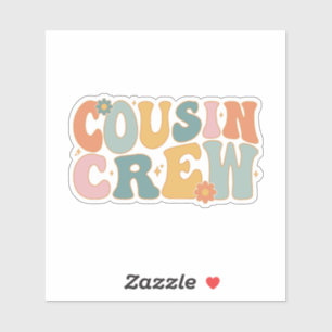 Cousin Crew Aufkleber