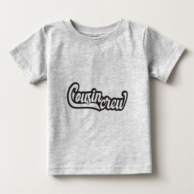 Cousin Crew Baby T-shirt (Vorderseite)