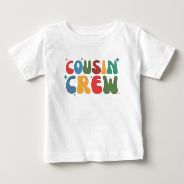 COUSIN CREW BABY T-SHIRT (Vorderseite)