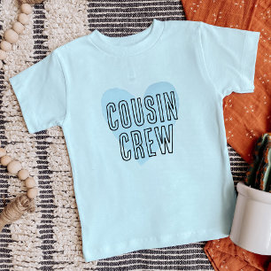 Cousin Crew Blue Heart Matching Family