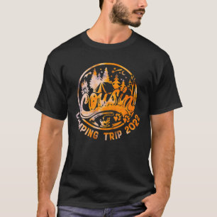 Cousin Crew Camping Outdoor Vacation 2022 T-Shirt