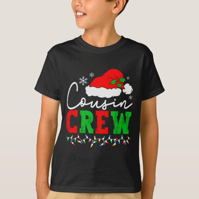 Cousin Crew Christmas Shirts Matching Pajamas For  (Vorderseite)
