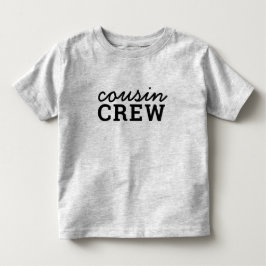 Cousin Crew | Cool Matching Trendy Stylish Modern Kleinkind T-shirt